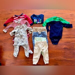 Great condition bundle of baby boy clothes. Primary Baby Gap Carter's - 12 mos